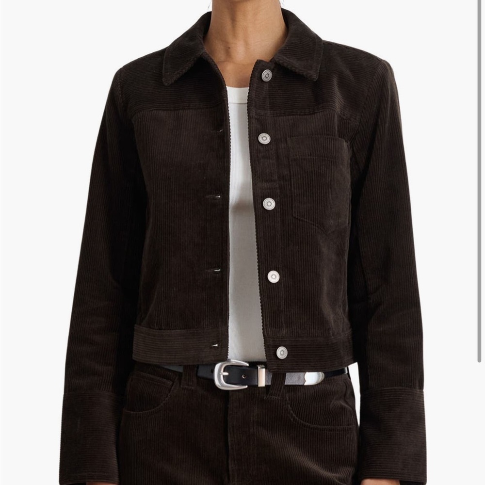 Alex Mill Dark Brown Corduroy Blazer